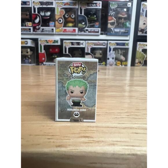 BITTY Roronoa Zoro One Piece Funko Pop #1775 Anime Manga Animation Vinyl TV Show - Picture 2 of 6